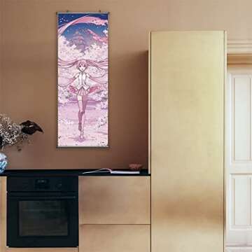 Anime Scroll Poster - Artistic Wall Decor for All Ages