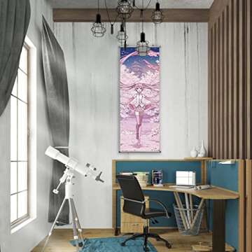 Anime Scroll Poster - Artistic Wall Decor for All Ages