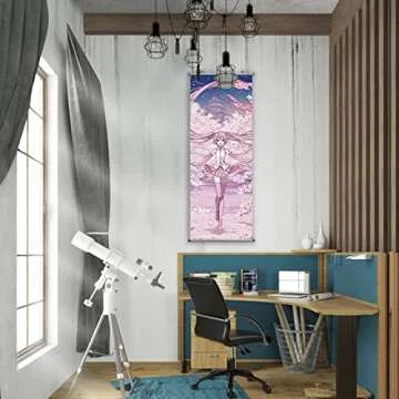 Anime Scroll Poster - Artistic Wall Decor for All Ages