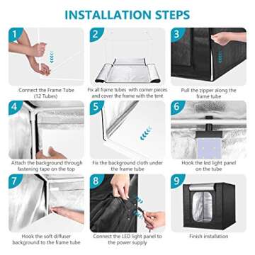 Neewer Professional Photo Light Box for Stunning Photography