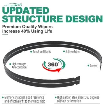 High-Quality Windshield Wiper Blades for Tesla Model Y & 3