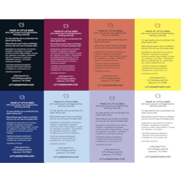 Little Seed Farm Deodorant Cream Sample Pack 8 Scents