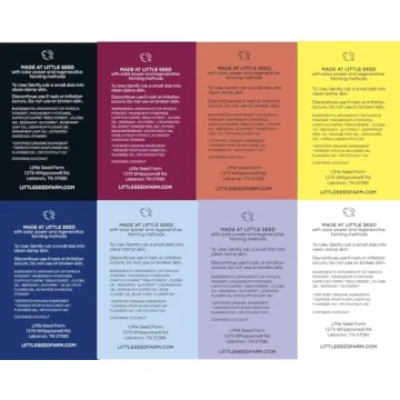 Little Seed Farm Deodorant Cream Sample Pack 8 Scents