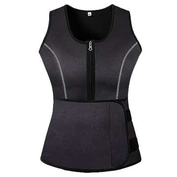 mpeter Sweat Vest for Women, Slimming Body Shaper, Weight Loss