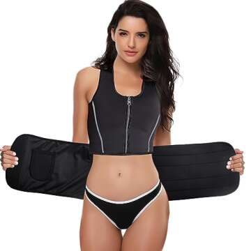 mpeter Sweat Vest for Women, Slimming Body Shaper, Weight Loss