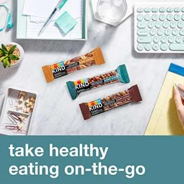KIND Bars, Nuts and Spices Variety Pack, Gluten Free, Low Glycemic Index, 1.4 Ounce Bars, 12 Count