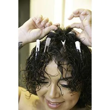 Curly Girl LARGE Root Alligator Clips for Curly Hair, Rust Resistant and Durable