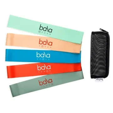 Bala Resistance Bands for All Workouts – Set of 5
