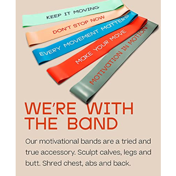 Bala Resistance Bands for All Workouts – Set of 5