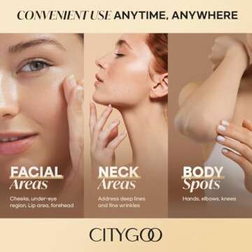 Retinol Eye Stick With Collagen, Hyaluronic Acid For Dark Circle, Wrinkles in 3-4 Weeks, Under Eye Cream Anti Aging, For Puffiness and Bags Reduces Fine Lines