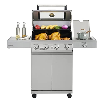 Monument Grill 4-Burner Propane Gas Grill – Premium Quality & Value