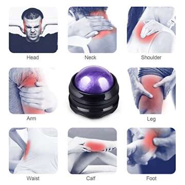Solacium Manual Massage Roller Ball for Effective Pain Relief