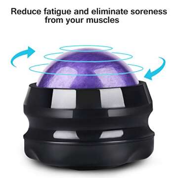 Solacium Manual Massage Roller Ball for Effective Pain Relief