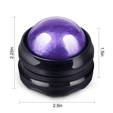 Solacium Manual Massage Roller Ball for Effective Pain Relief