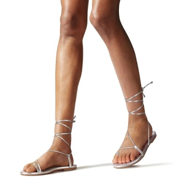 Women's Comfortable Lace-Up Strappy Sandals for Summer