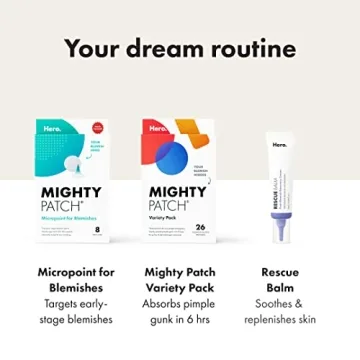Mighty Patch Variety Pack - Effective Hydrocolloid Acne Care
