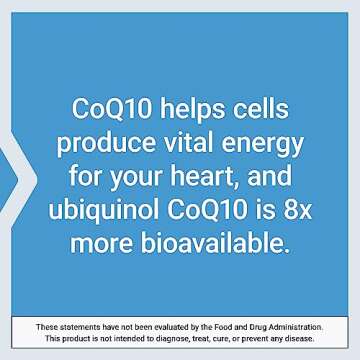 Life Extension Super Ubiquinol CoQ10 with Enhanced Mitochondrial Support, ubiquinol CoQ10, shilajit, potent heart health & cellular energy production support, ultra-absorbable, gluten-free, 60 softgel