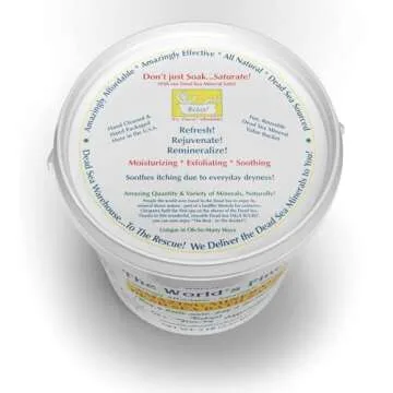 Dead Sea Bath Salts for Detoxifying & Moisturizing Skin