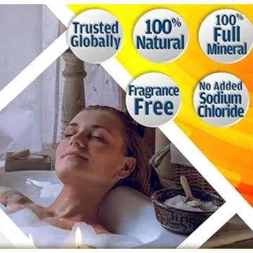 Dead Sea Bath Salts for Detoxifying & Moisturizing Skin