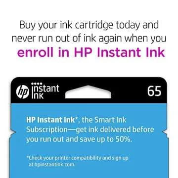 HP 65 Tri-color Ink Cartridge for Quality Printing