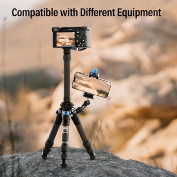 SIRUI Carbon Fiber Mini Tripod - Compact & Sturdy