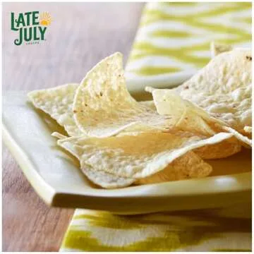 Late July Snacks Thin And Crispy Organic Tortilla Chips Sea Salt, 14.75 Oz
