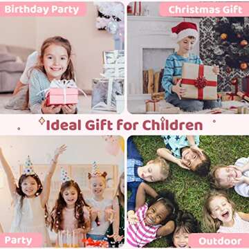 Gqez Upgrade Kids Selfie Camera,Kids Camera for 3-9 Years Old Girls,Children’s Digital Dual Camera Portable Toys for 3 4 5 6 7 8 9 Year Old Girls and Boys Christmas Birthday Gifts with 32GB SD Card…