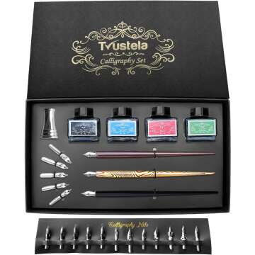 Trustela Calligraphy Set for Beginners - 3 Pens & More