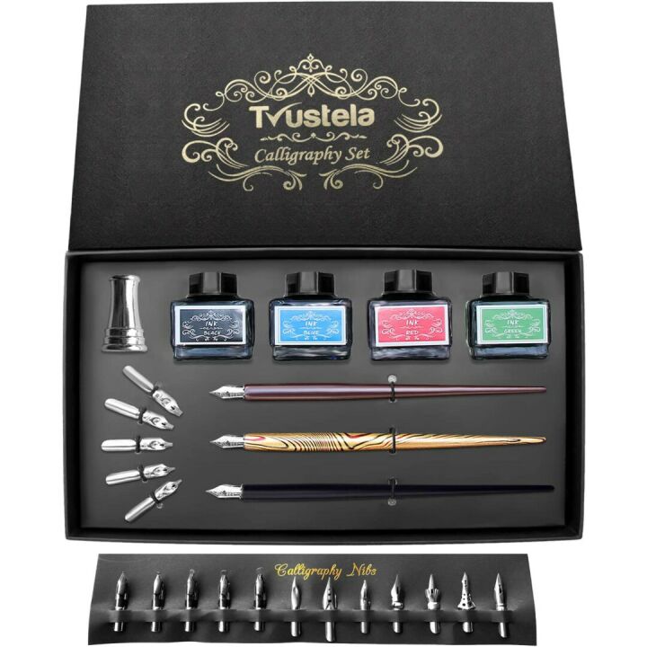 Trustela Calligraphy Set for Beginners - 3 Pens & More