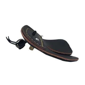 ARCOOL, 2 Pack Archery Leather Finger Tab,Hunting Fingers Protector for Shooting Practice Gear& Recurve Bow Arrow