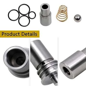 ANP PUAUTO STL010 Cooler Flow Bypass Valve Kit Upgrade Compatible With Cadillac Chevy Transmission 2014-Up GM 6L80 6L90, 2016-Up 8L90 8L80 8L90E,Automatic Transmission Assemblies