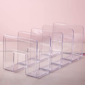 Sturdy LUGUNU Clear Desk File Sorter - Stylish Organizer