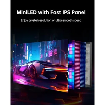 KTC 27 Inch Dual Mode Mini LED Monitor for Gamers