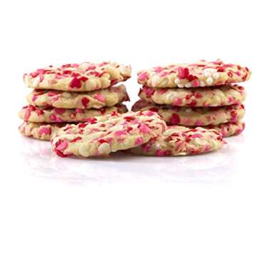 Edible Decorations for Baking, Ice Cream, Cake Decorating by Graffiti Sprinkles | True Love Graffiti Mix | 32 oz Shaker Bottle