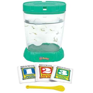 Sea-Monkeys® Ocean Zoo - World's Only Instant Pets® - Assorted Colors - Ages 6+ (Pack of 1)