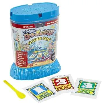 Sea-Monkeys® Ocean Zoo - World's Only Instant Pets® - Assorted Colors - Ages 6+ (Pack of 1)