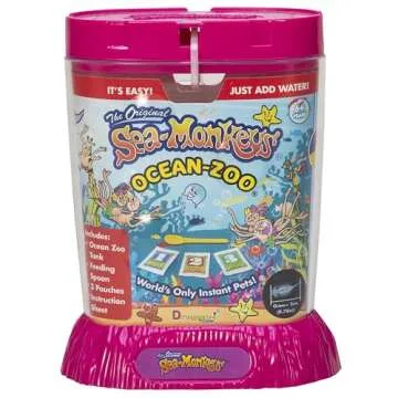 Sea-Monkeys® Ocean Zoo - World's Only Instant Pets® - Assorted Colors - Ages 6+ (Pack of 1)