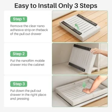 Expandable Pull Out Cabinet Organizer for Kitchen Storage