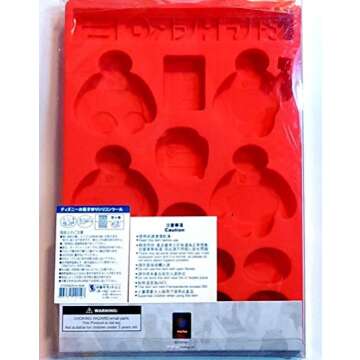 Hero 6 Silicone Baking Tray Muffin Pan Ice Cube Chocolate Candy Mold