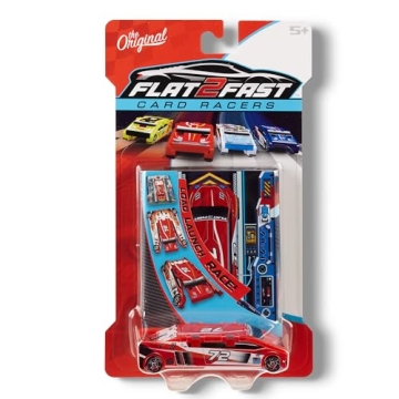 Flat 2 Fast Racing Car - Portable Fun for Kids