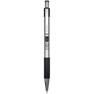 Zebra F-301 Ballpoint Stainless Steel (Black)