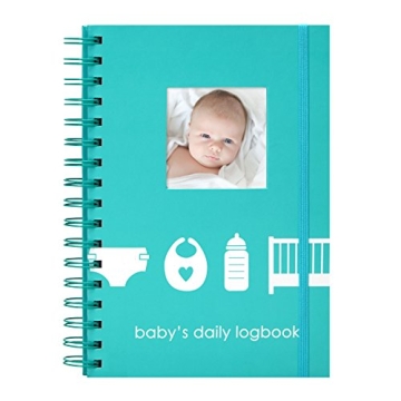 Pearhead Baby's Daily Log Book for Easy Baby Care Tracking