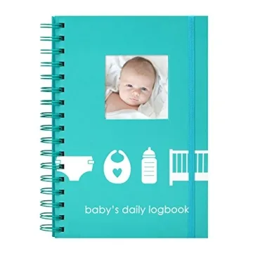 Pearhead Baby's Daily Log Book - Easy Tracking for Newborn Care