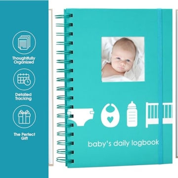Pearhead Baby's Daily Log Book for Easy Baby Care Tracking