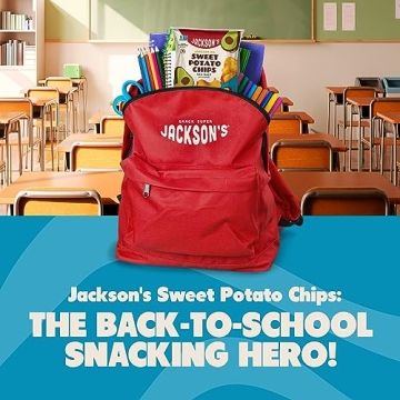 Jackson’s Sweet Potato Chips - Kettle Cooked & Gluten-Free