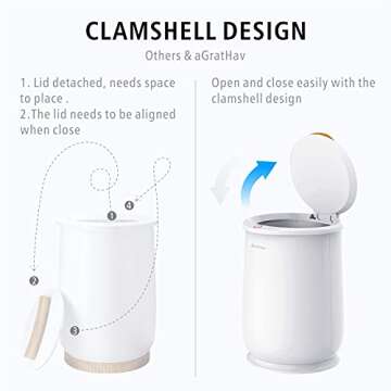 aGratHav Towel Warmers with Auto Shut Off and Huge Capacity