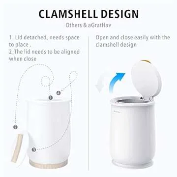 aGratHav Towel Warmers with Auto Shut Off and Huge Capacity