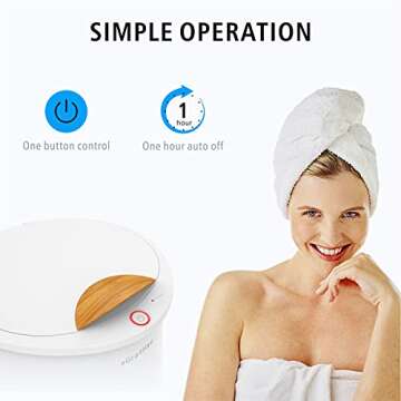 aGratHav Towel Warmers with Auto Shut Off and Huge Capacity