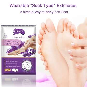 ALIVER Foot Peel Mask - Exfoliating Callus Remover