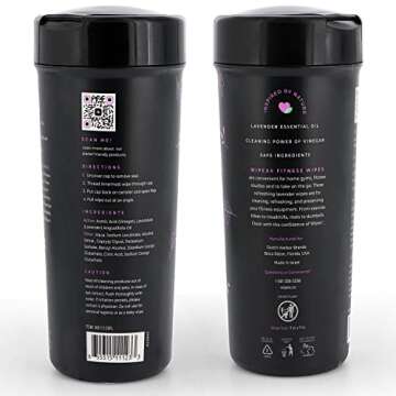 Wipex Natural Fitness Wipes for Safe Gym Cleaning